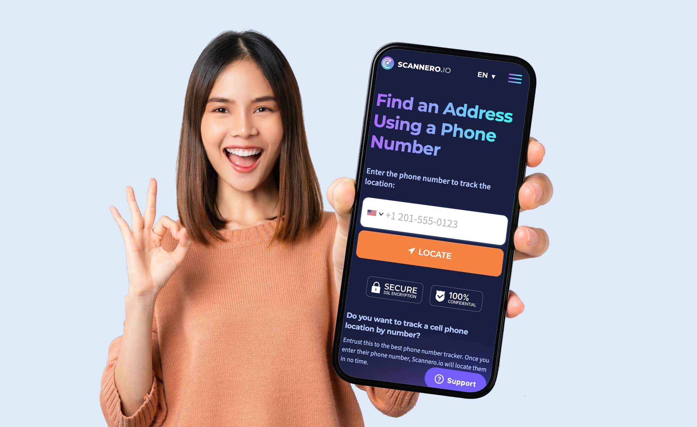 find an address by phone number